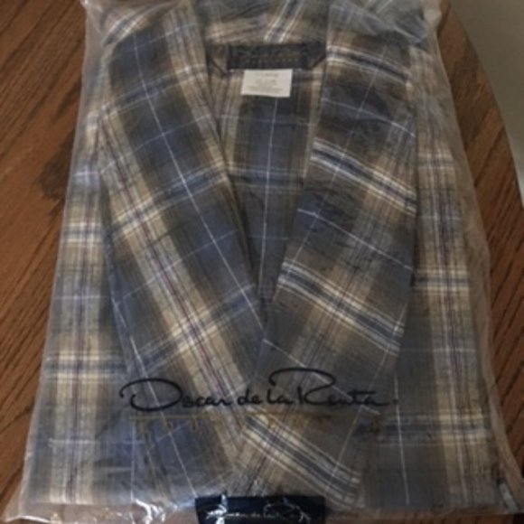 Men's Vintage (In Original Bag) Robe by Oscar de la Renta  Large - Picture 1 of 7